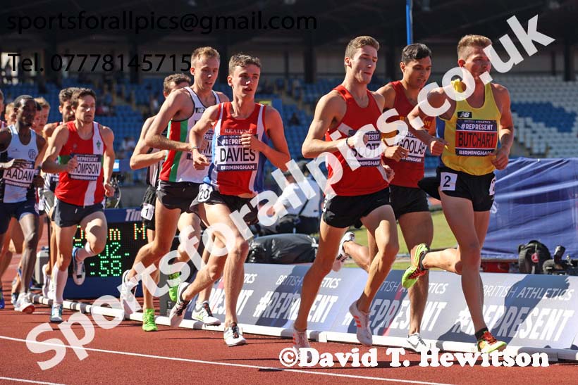 Mens 5000 metres, World Championship Team Trials, Alexander Stadium, Birmingham